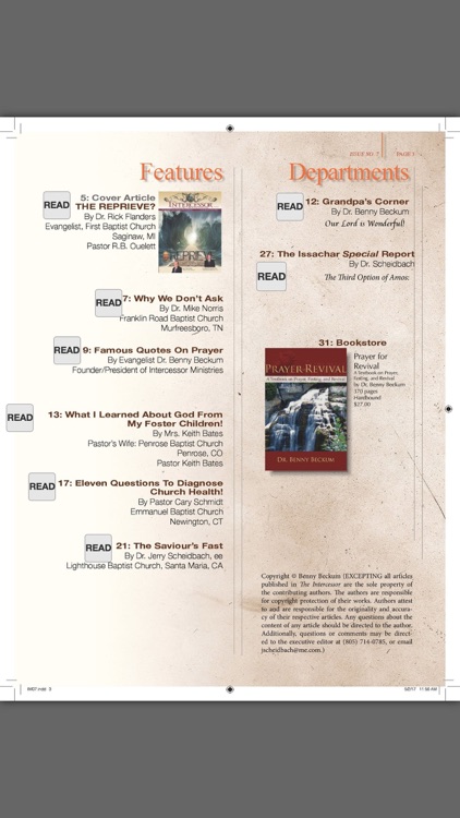 The Intercessor Magazine