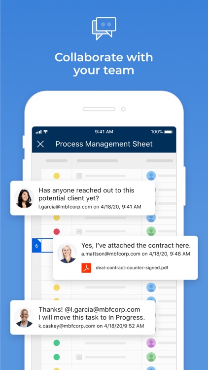 Smartsheet: Teams & Projects