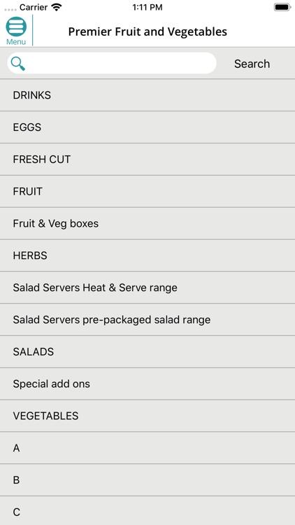 Premier Fruit & Vegetables