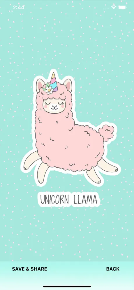 Mignonne Licorne Fonds d'écran