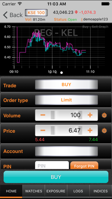 FDM iTick screenshot