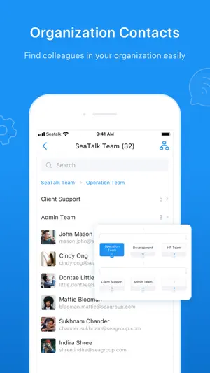 SeaTalk screenshot 1