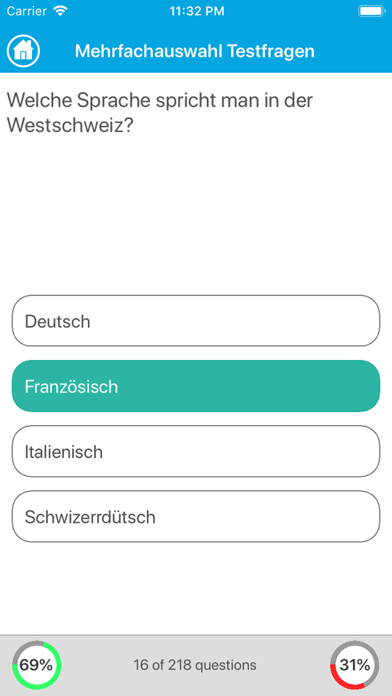 Screenshot #2 pour Die Schweiz Quiz
