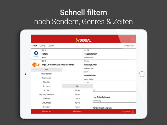 Screenshot #6 pour TV DIGITAL Fernsehprogramm