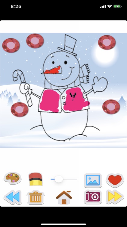A Christmas Coloring App screenshot-5