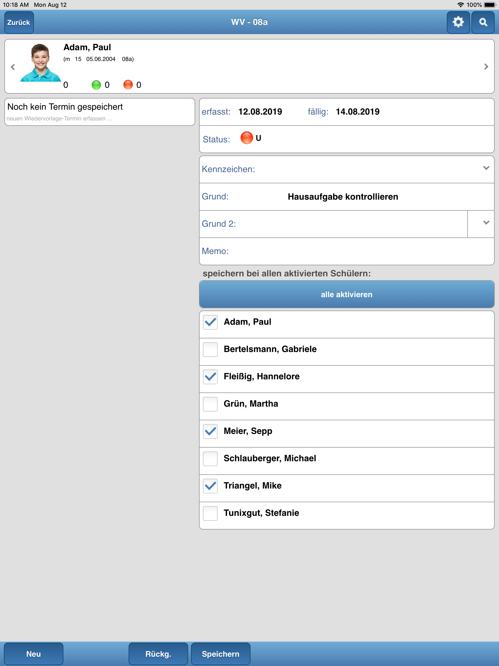 Schulfix screenshot 6