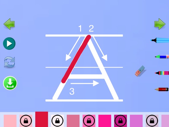 Trace Chinese Pinyin Letters iPad screenshot