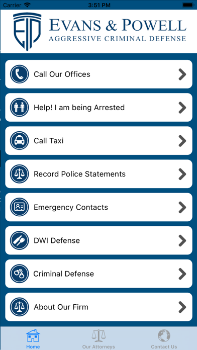 How to cancel & delete Evans and Powell DWI help App from iphone & ipad 2
