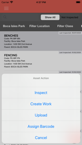 My Assets - Asset Management screenshot