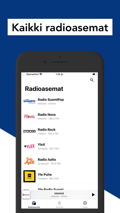 Radio Finland FM Screenshot