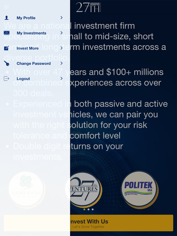 Screenshot #5 pour 27th Invest