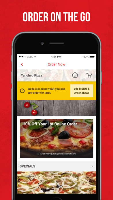 Yanchep Pizza Screenshot