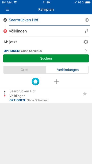 Screenshot #2 pour Saarfahrplan