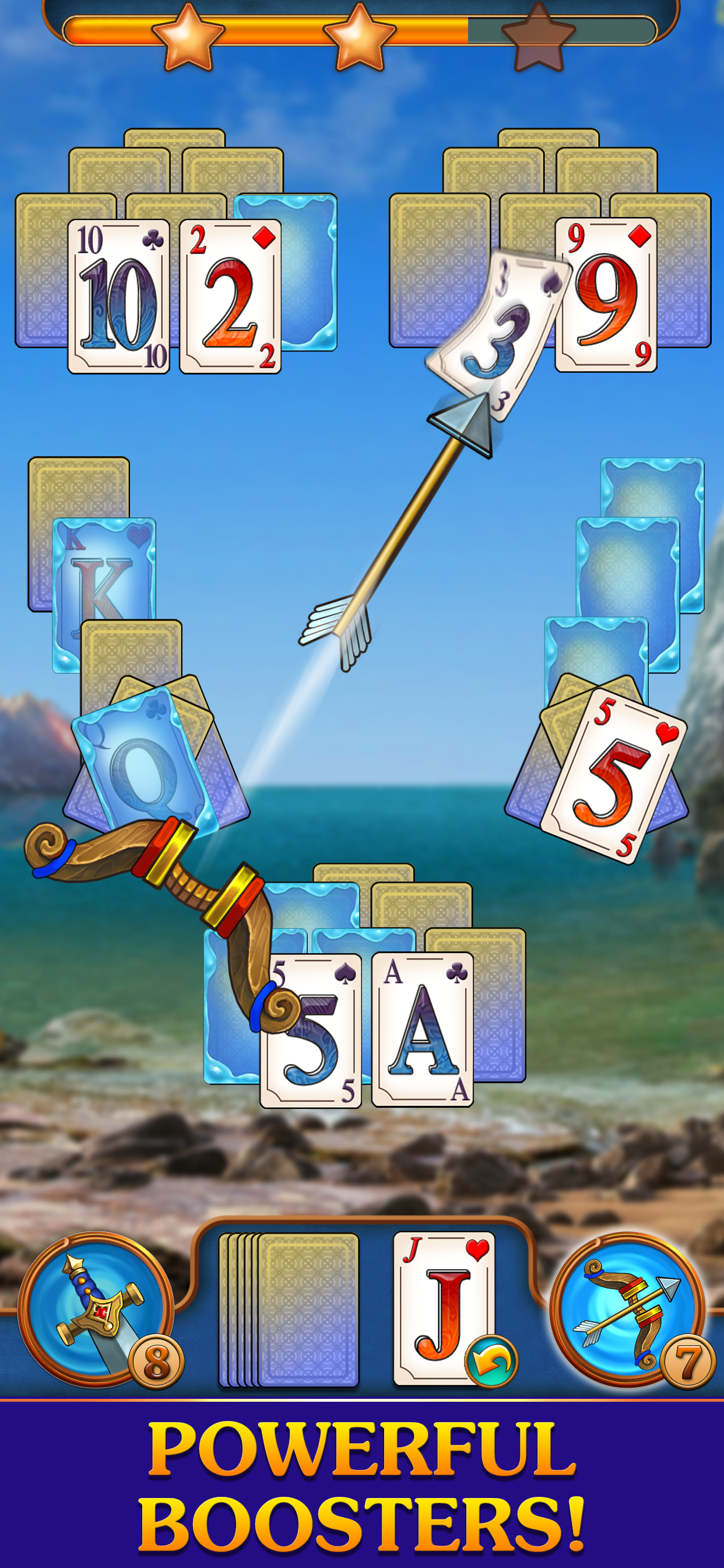 Magic Tri Peaks Solitaire Live