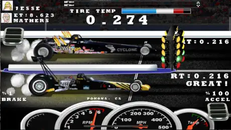 Burnout Drag Racing