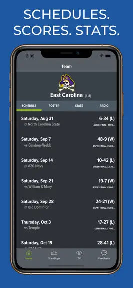 Game screenshot East Carolina Football App mod apk
