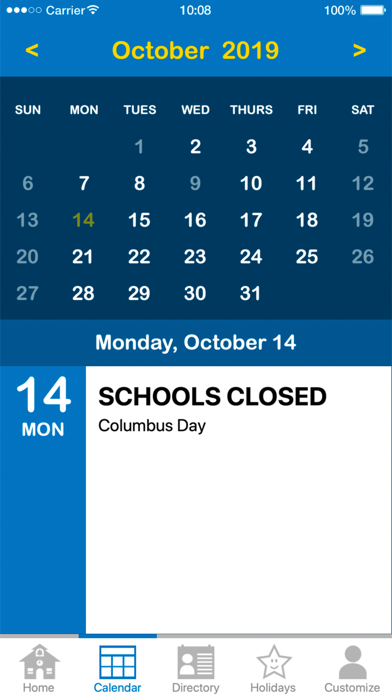 Long Beach NY School Calendarのおすすめ画像2