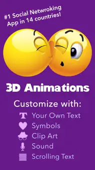 3D Animations + Emoji Icons iphone resimleri 1