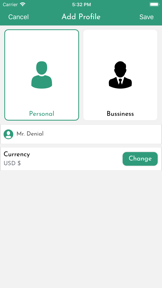 CreditLog - Account Ledger screenshot