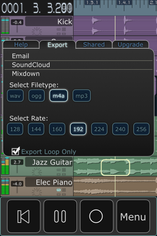 MultiTrack DAW screenshot 3