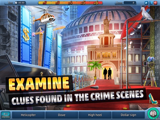 Criminal Case: The Conspiracy iPad app afbeelding 2