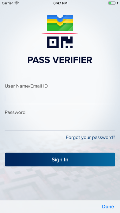 Screenshot #1 pour Pass Verifier