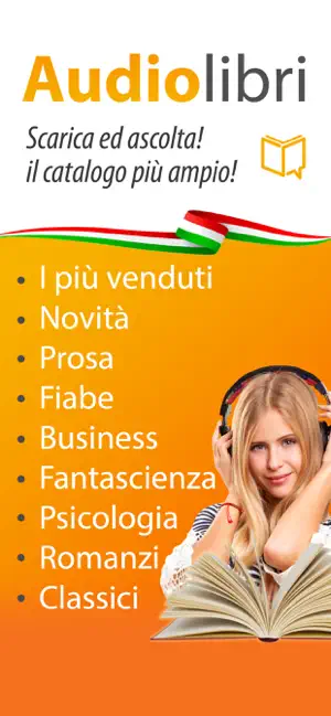 Audiolibri - Ascolta Libri iPhone screenshot 1