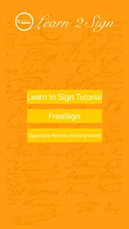 learn 2 sign - sign better iphone screenshot 1