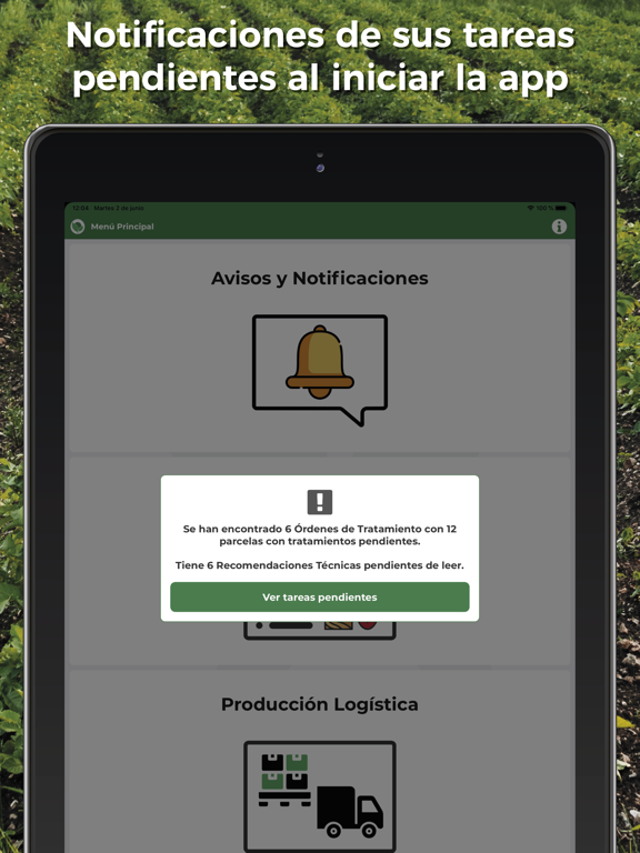 ECN Agro iPad screenshot