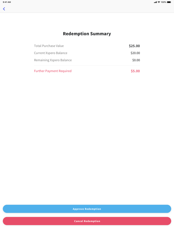 Merchant Xperience iPad screenshot 4 - Shopping app