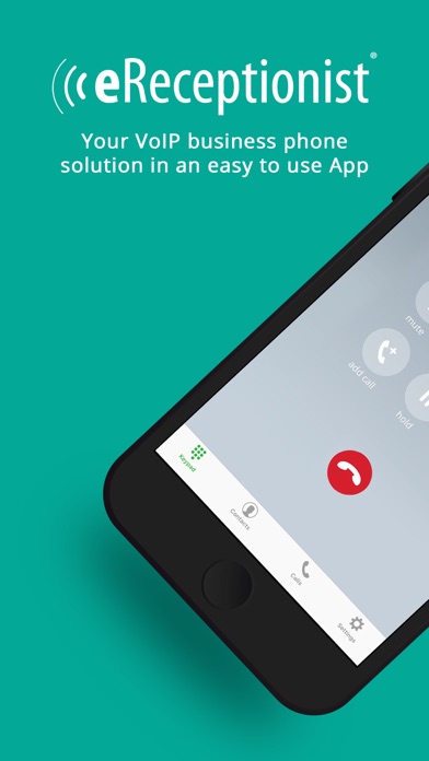 Screenshot #1 pour eReceptionist – Business Phone