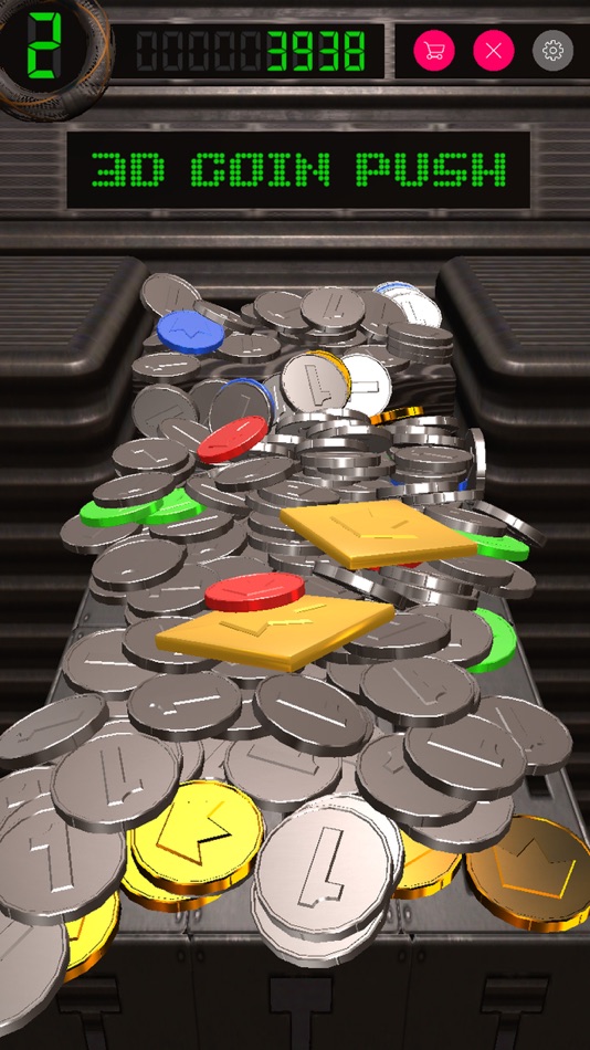 #4. 3D Coin Push (iOS) 由: YUJI HASEBE
