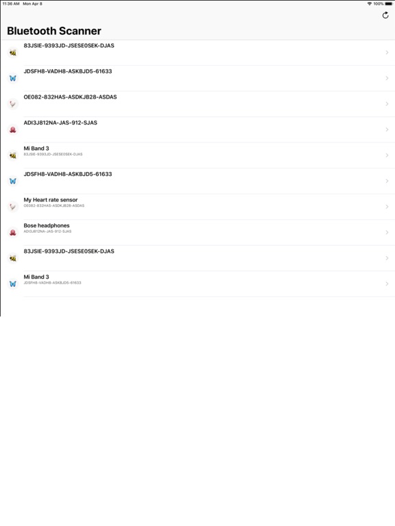 Screenshot #4 pour Blue - Bluetooth & developers