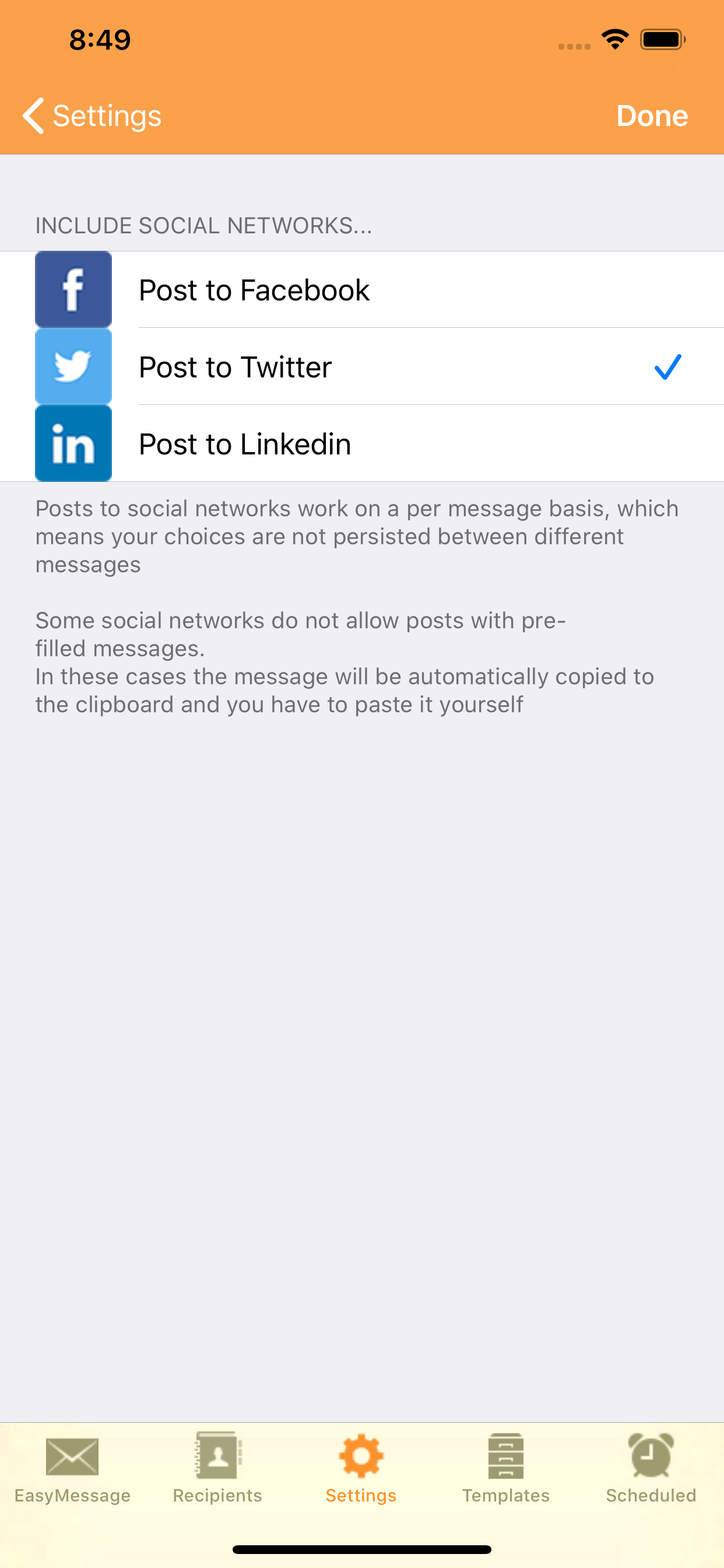 Easy Message - Group Mass Text screenshot 6