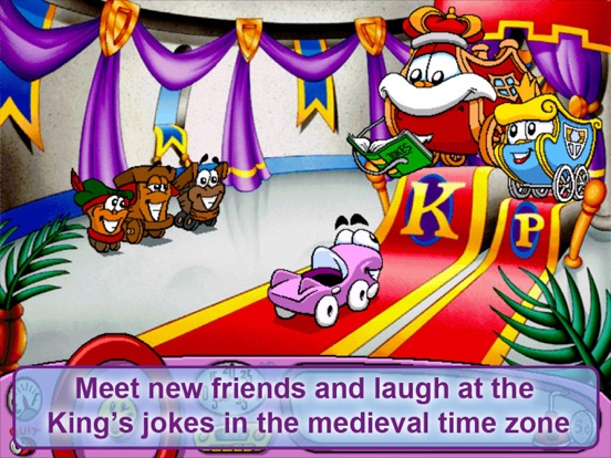 Putt-Putt Travels Through Time iPad app afbeelding 3