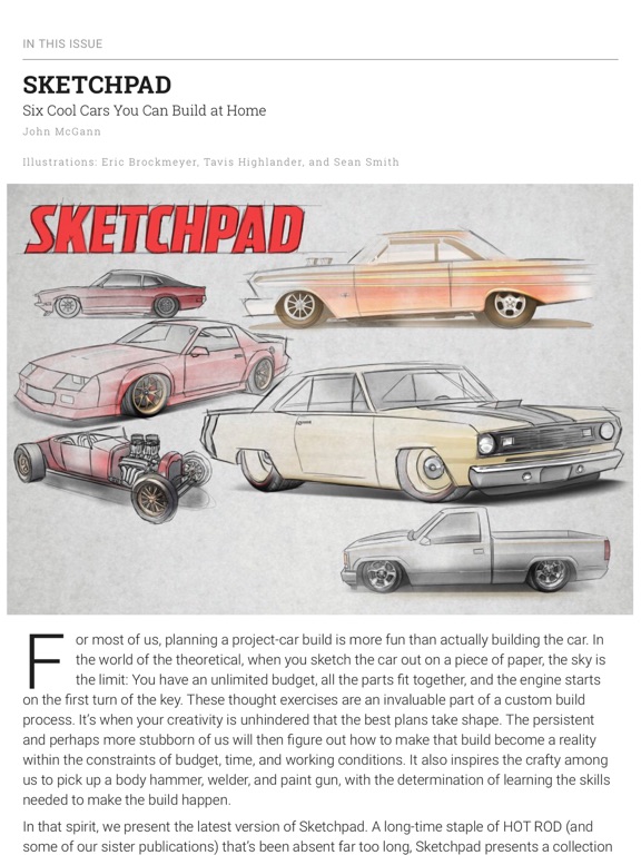 Hot Rod Magazine iPad screenshot 6 - Lifestyle app