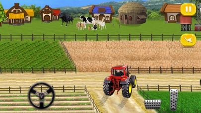 Village Farmers Plowing Harves screenshot 3