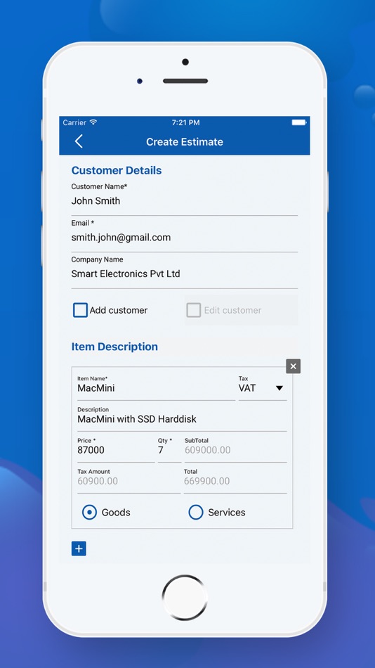 #5. Quick Invoice Maker (iOS) 由: Guru Technolabs