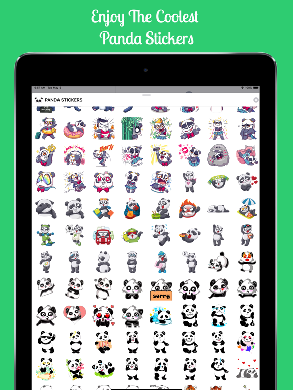 Screenshot #6 pour Mr.Panda Stickers