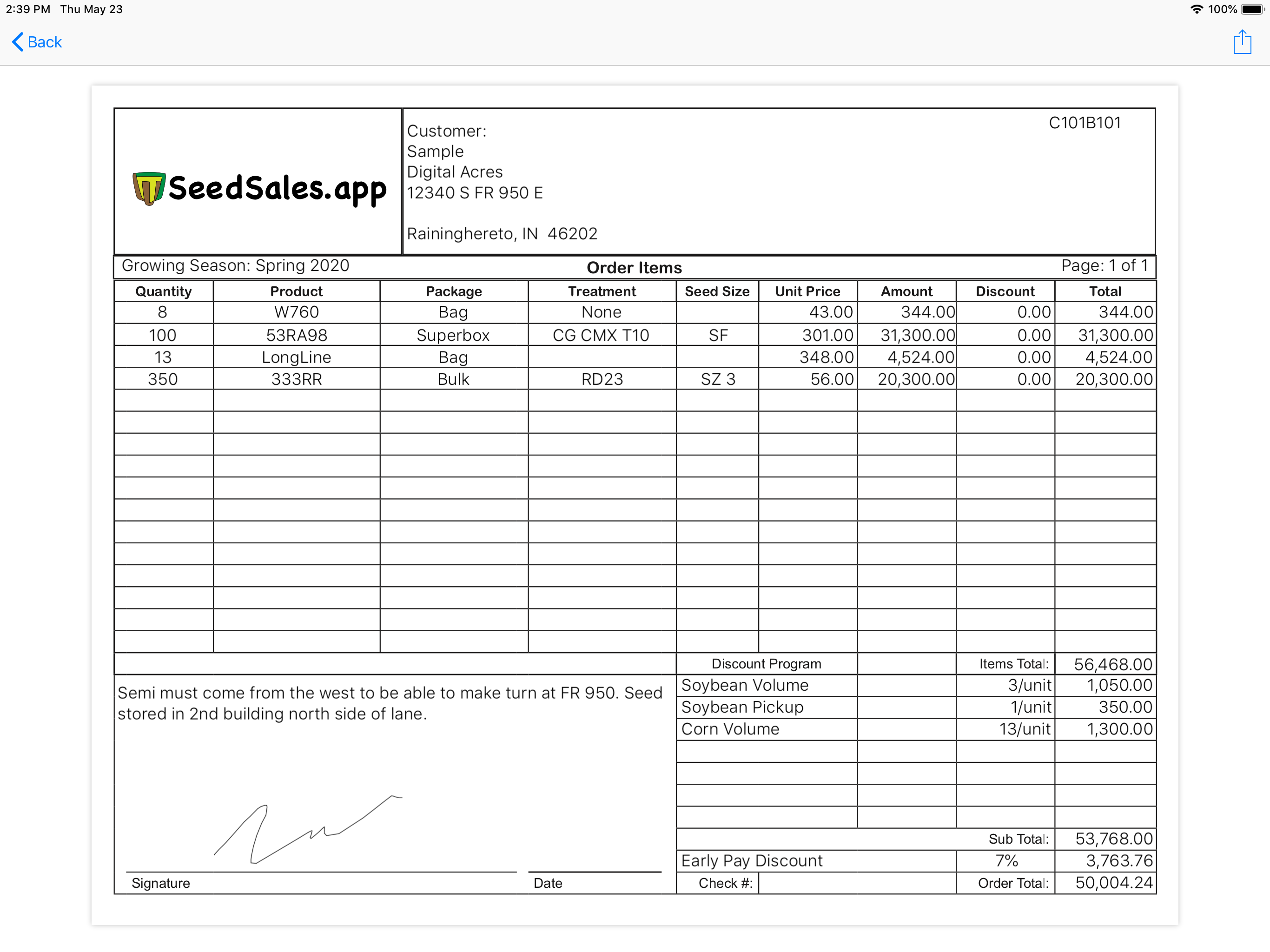 SeedSales.app