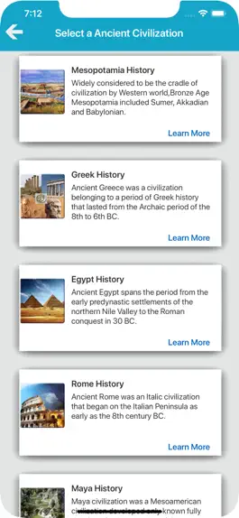 Game screenshot Ancient History Quiz apk