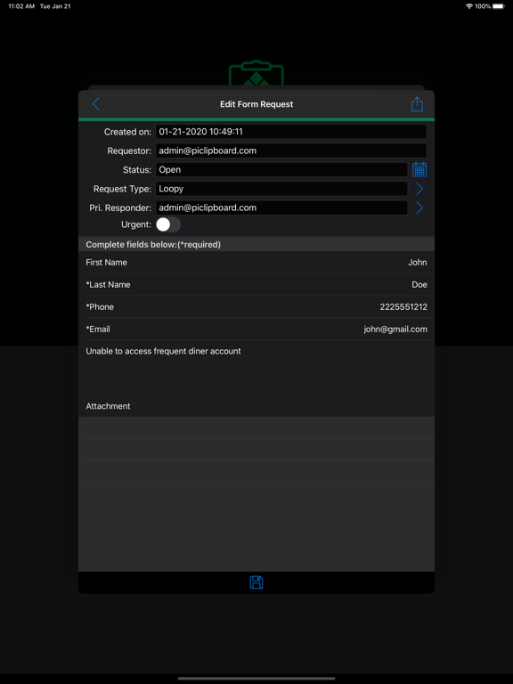 piClipboard iPad screenshot 4 - Business app
