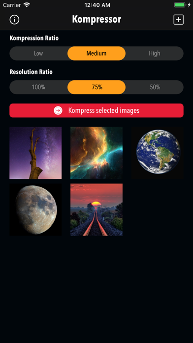 Kompressor - Compress images screenshot 2
