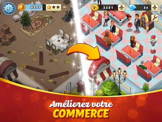 Screenshot #5 pour Tasty Town - Jeu de restaurant