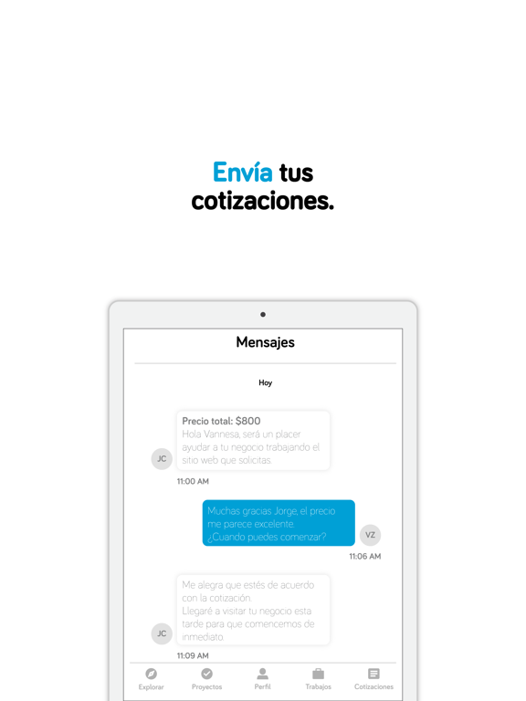 Yo Necesito iPad screenshot 8 - Business app