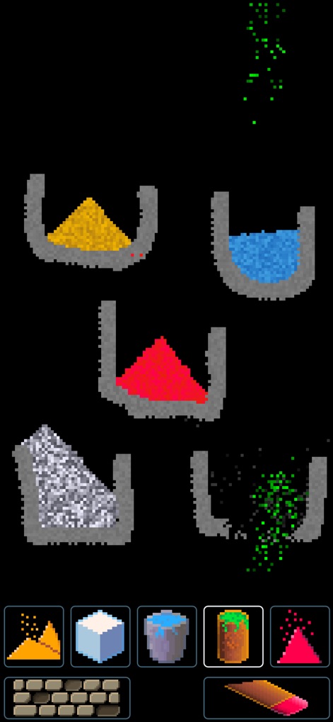 Pixel Sand - digital sandbox - Entertainment App | MWM