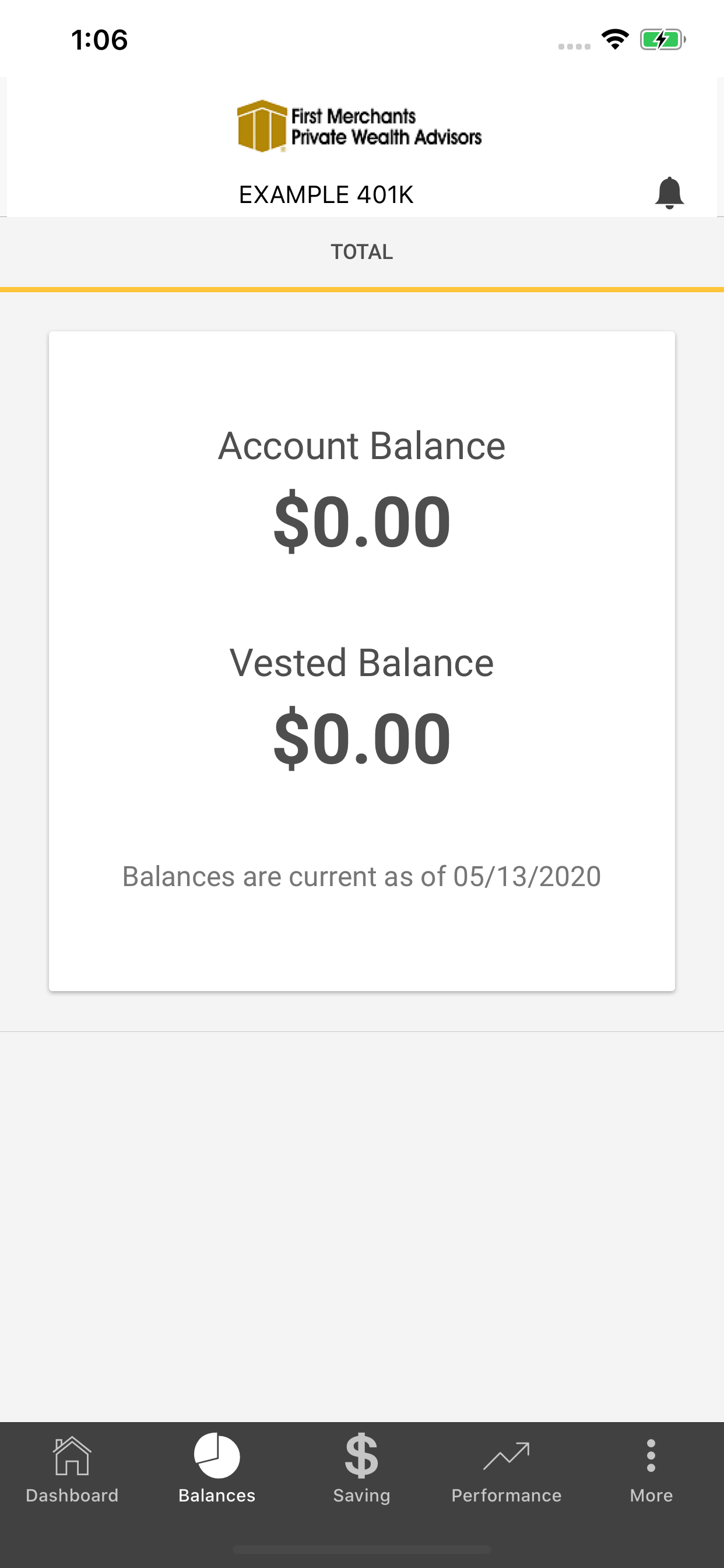 First Merchants Retirement App