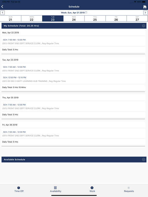 BigY Connect iPad screenshot 5 - Productivity app