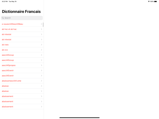 Screenshot #4 pour Dictionnaire Français
