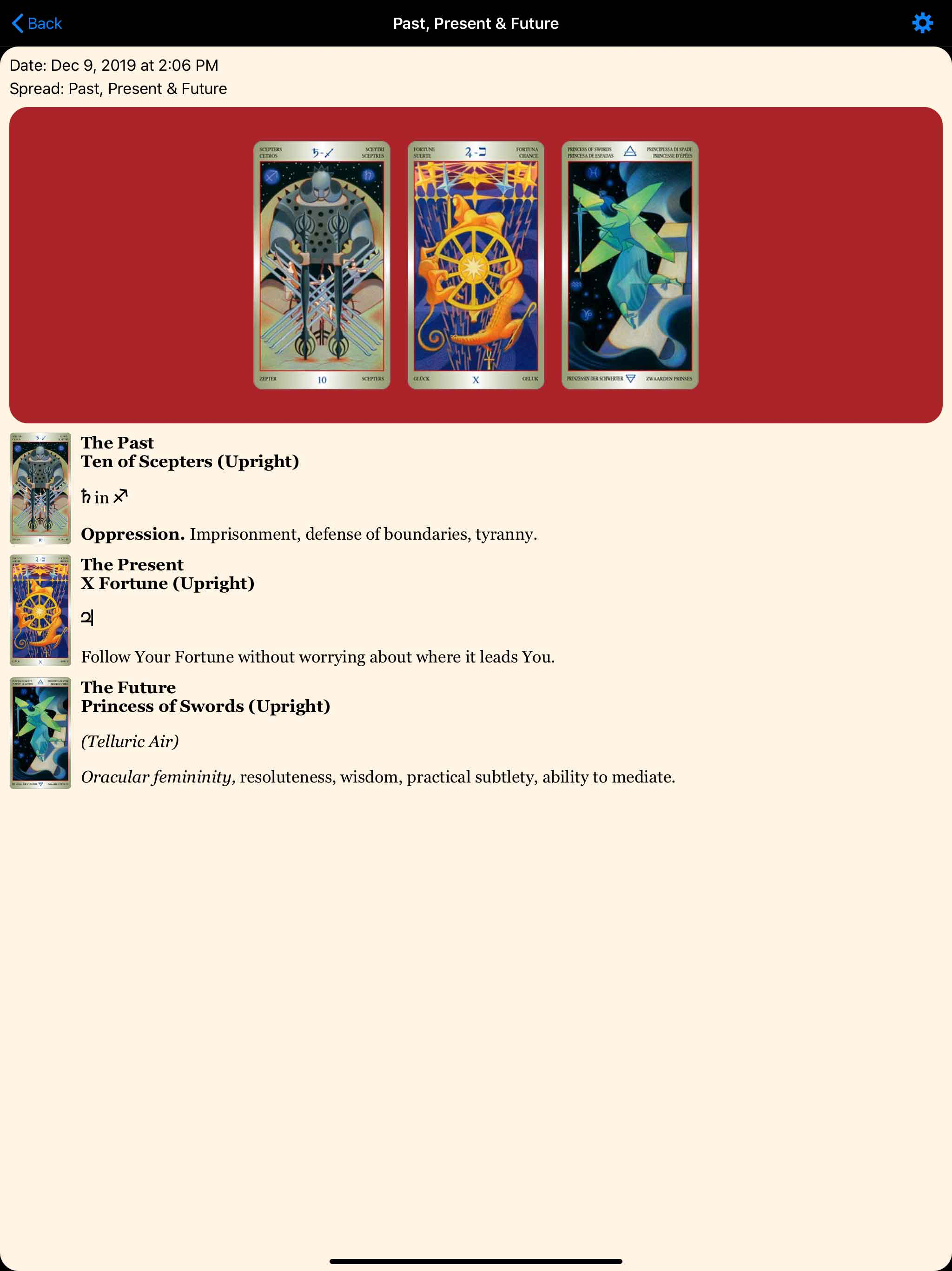 Liber T: Tarot Stars Eternal screenshot 9
